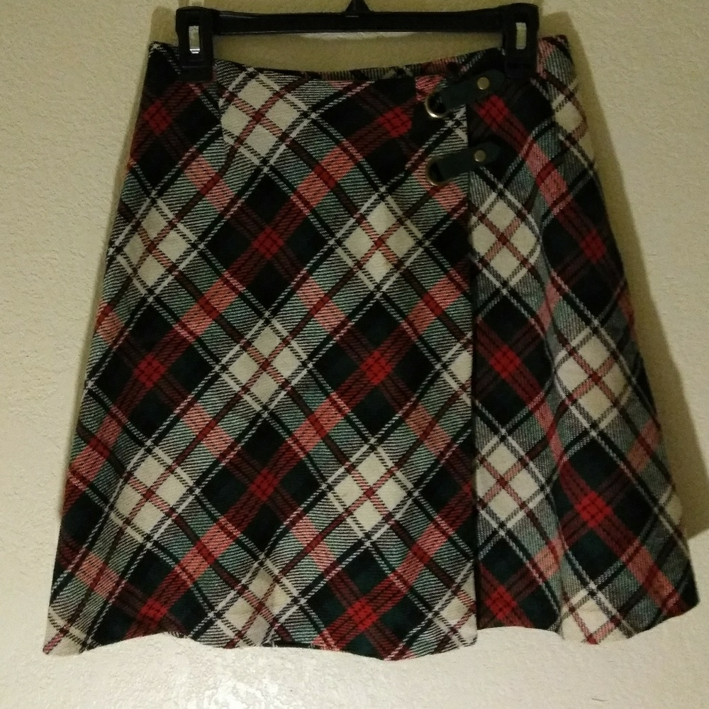 Adorable VTG Summit of Boston Tartan Skirt S/M EUC